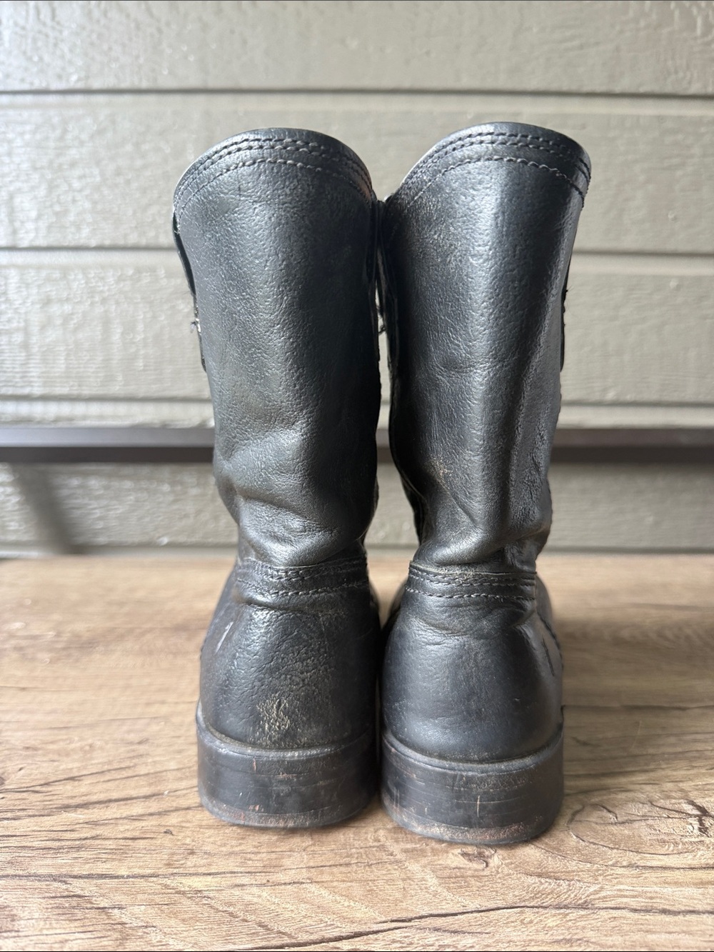 Frye Women Black Ankle Booties size 7.5 M - Picture 11 of 11